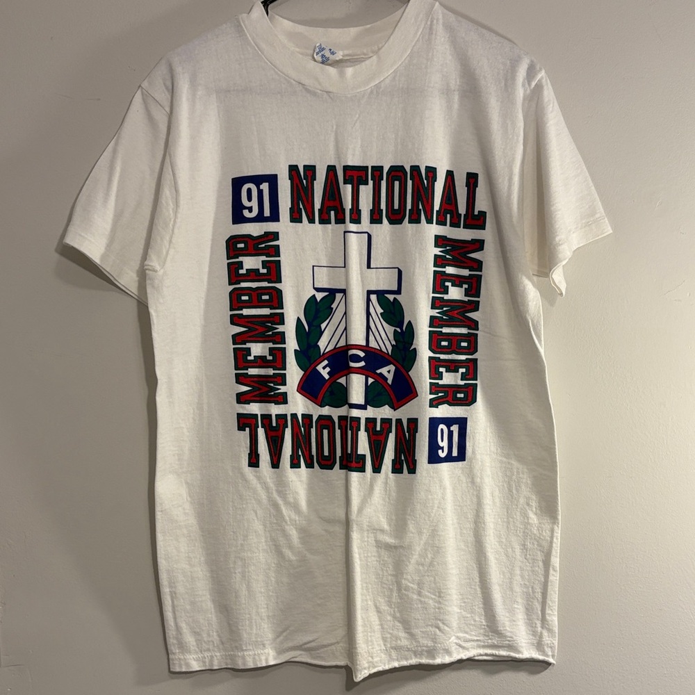 VINTAGE 1991 Champion FCA T-shirt